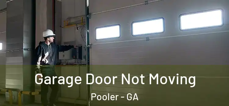  Garage Door Not Moving Pooler - GA