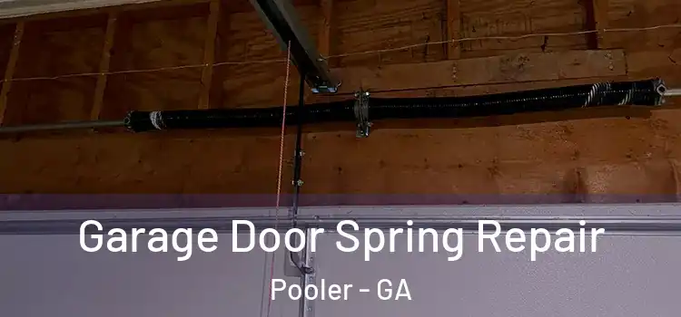  Garage Door Spring Repair Pooler - GA