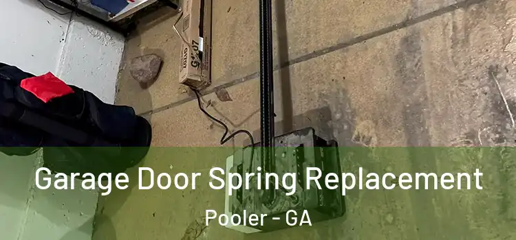  Garage Door Spring Replacement Pooler - GA