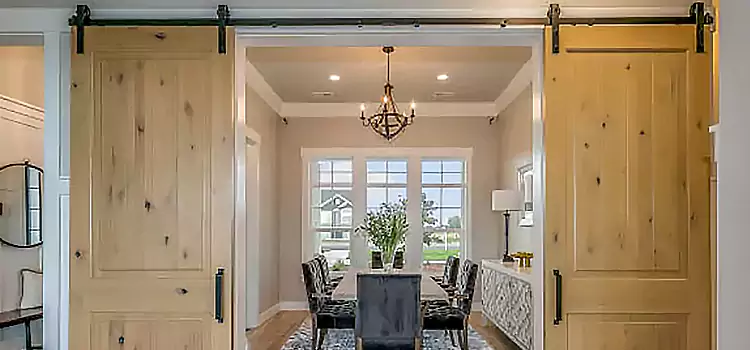 Barn Door Assembly Pooler