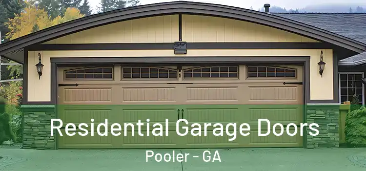  Residential Garage Doors Pooler - GA