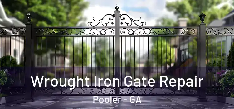 Wrought Iron Gate Repair Pooler - GA